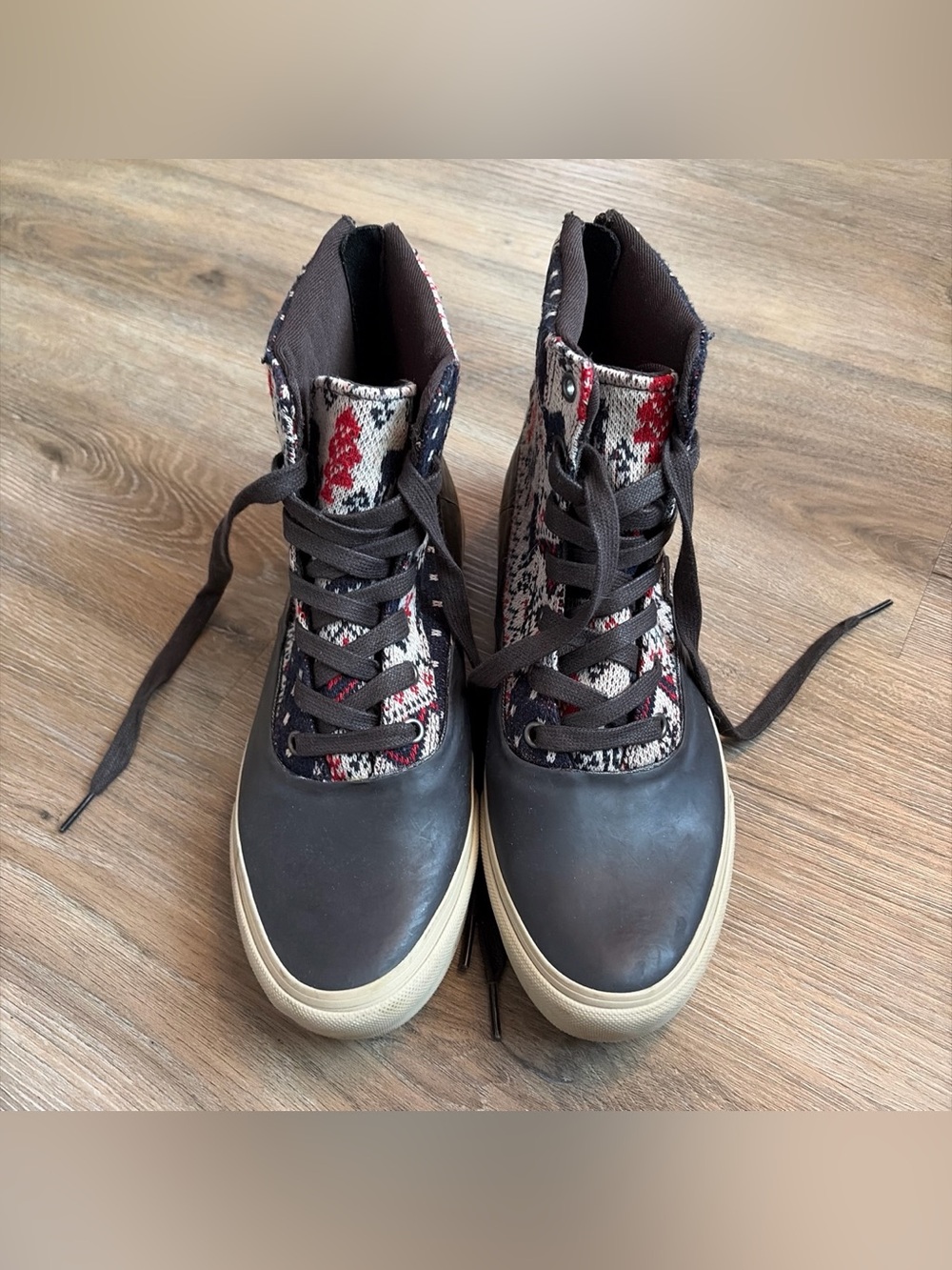 Vans Fair Isle snow rain boot